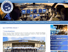 Tablet Screenshot of cannes-aviation.com